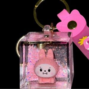 DANBAR ‘BUBU Water Globe Bag Charm/Key Chain - NWT